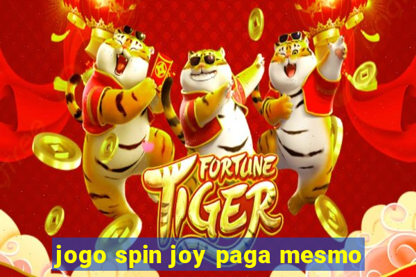 jogo spin joy paga mesmo