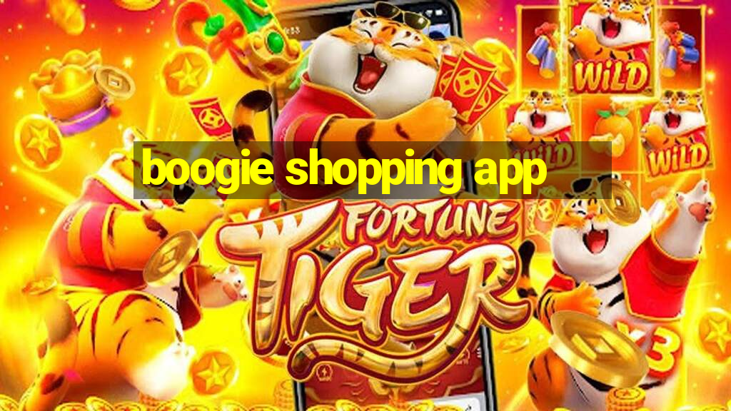 boogie shopping app