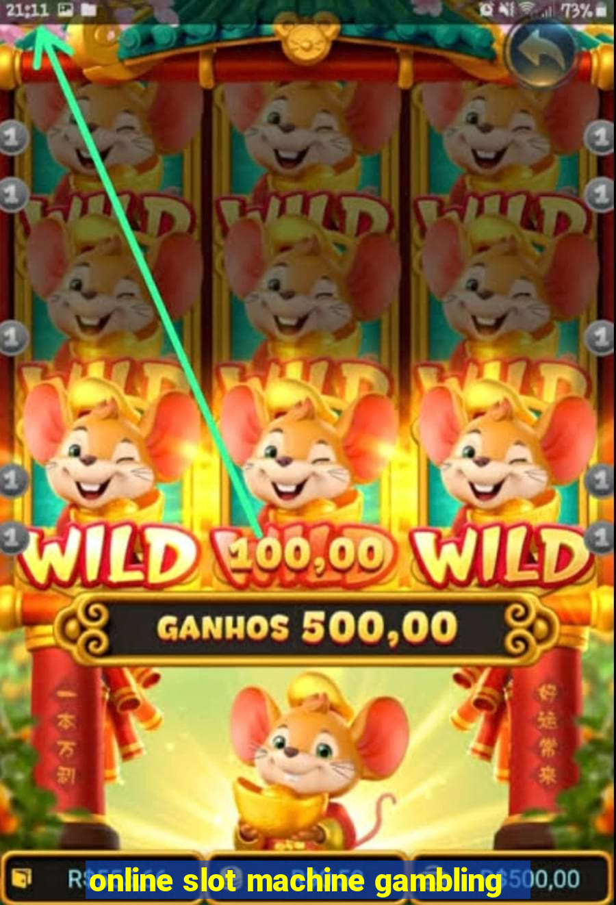 online slot machine gambling