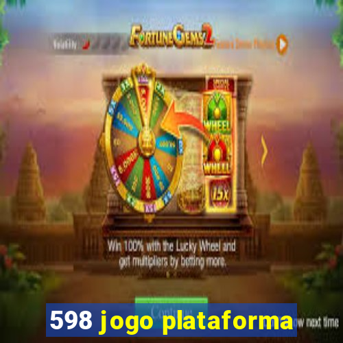 598 jogo plataforma