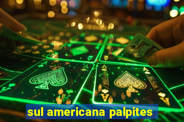 sul americana palpites