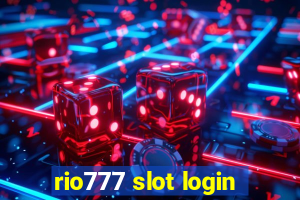 rio777 slot login