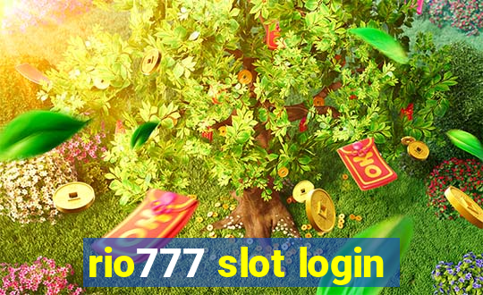 rio777 slot login