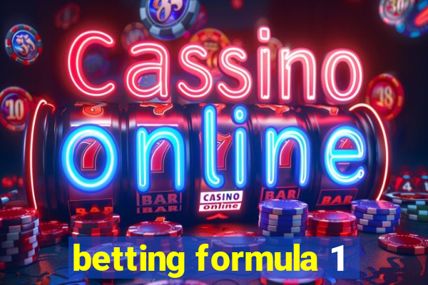 betting formula 1