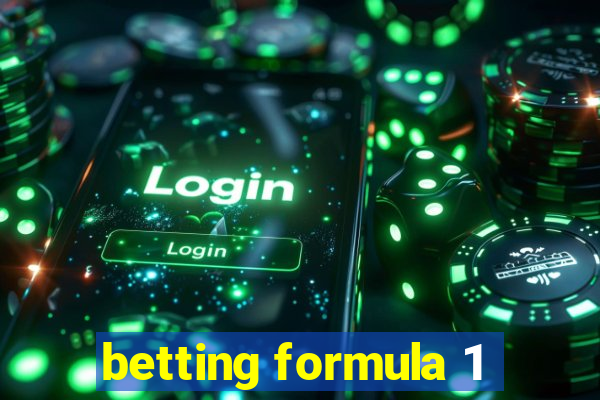 betting formula 1