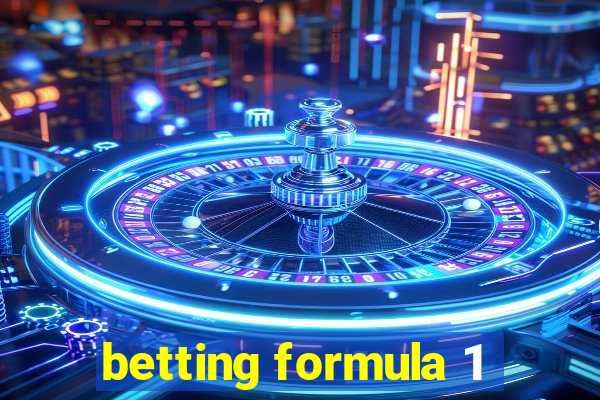 betting formula 1