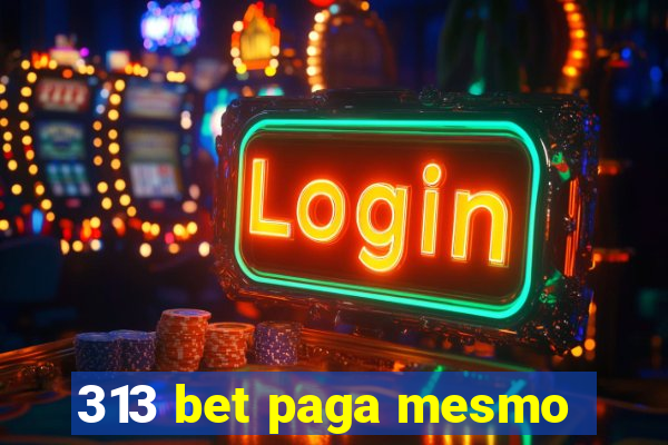 313 bet paga mesmo