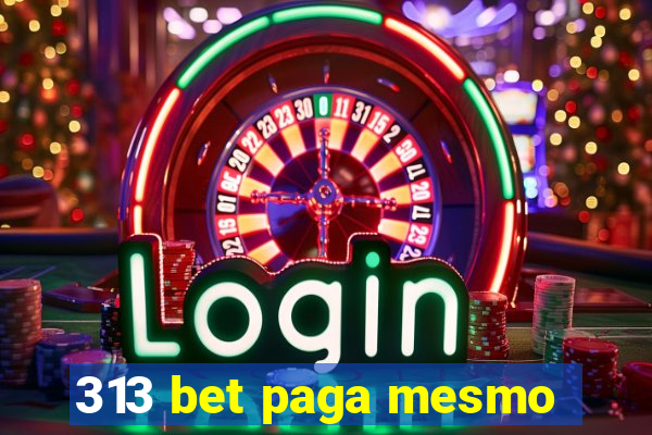 313 bet paga mesmo