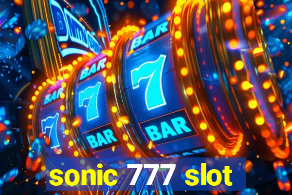 sonic 777 slot