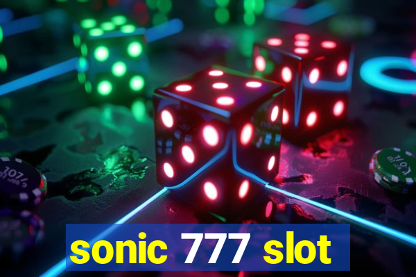 sonic 777 slot