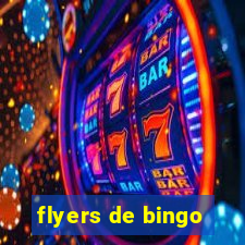 flyers de bingo