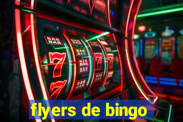 flyers de bingo