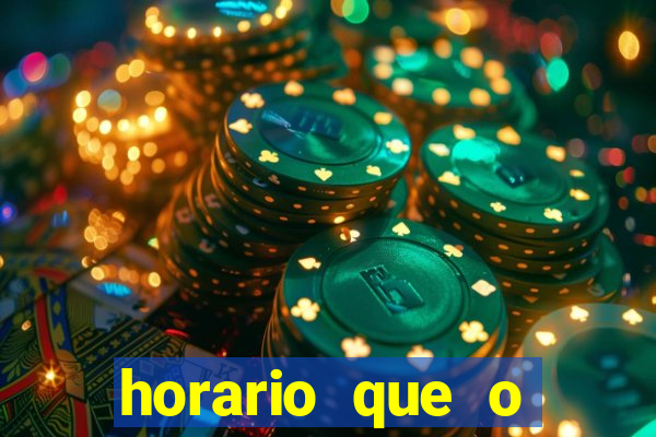 horario que o dragon fortune paga