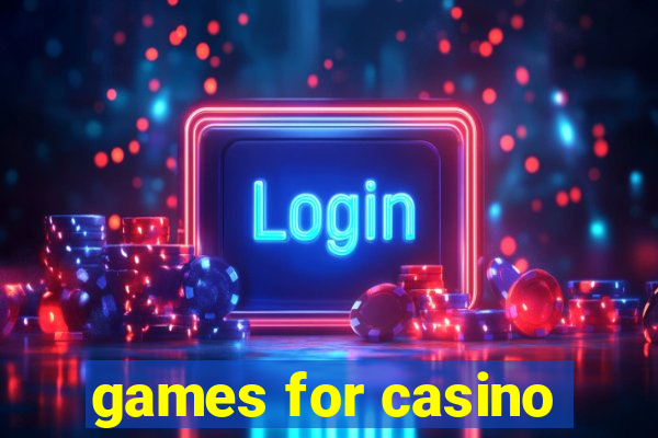 games for casino