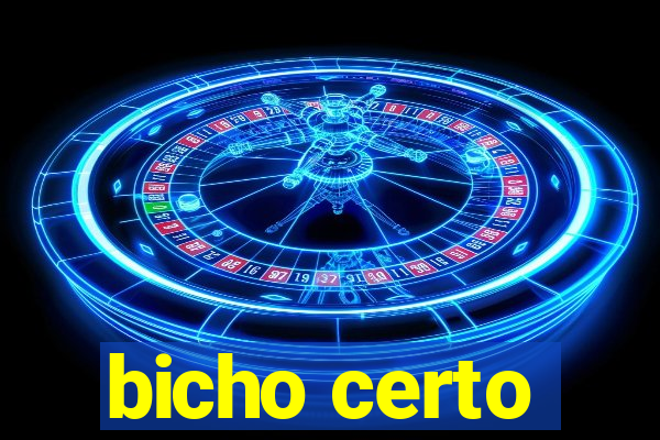 bicho certo