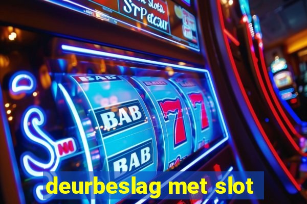 deurbeslag met slot