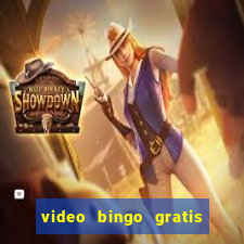 video bingo gratis para brincar