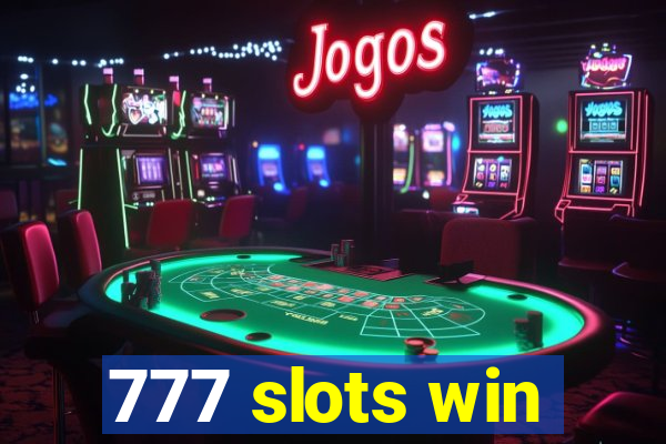 777 slots win