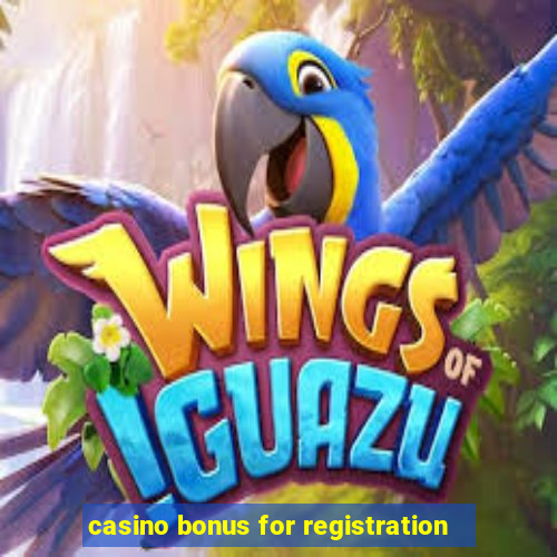 casino bonus for registration