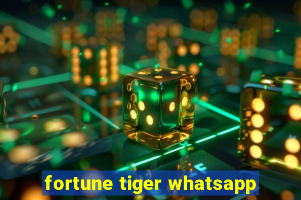 fortune tiger whatsapp