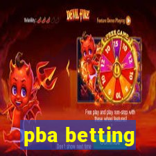 pba betting