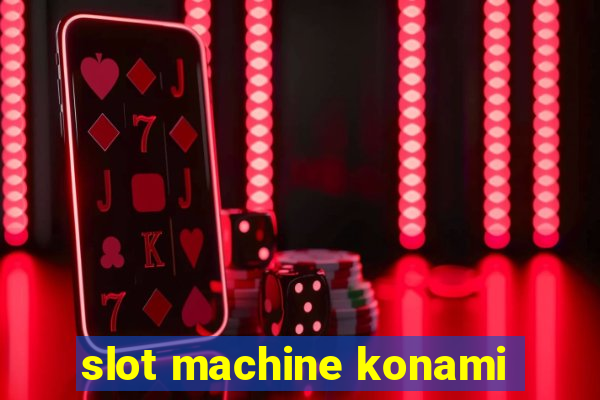 slot machine konami