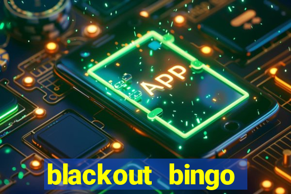 blackout bingo promo code