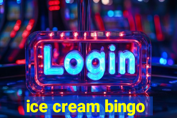 ice cream bingo