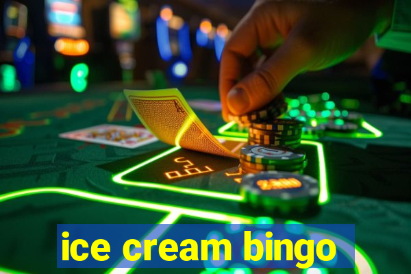 ice cream bingo