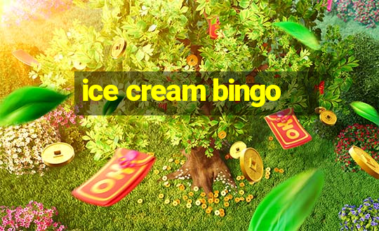 ice cream bingo