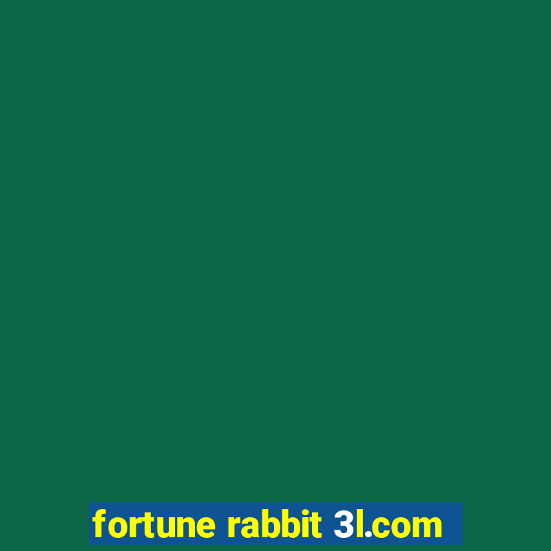 fortune rabbit 3l.com