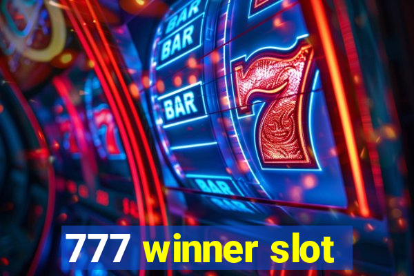 777 winner slot