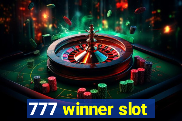 777 winner slot