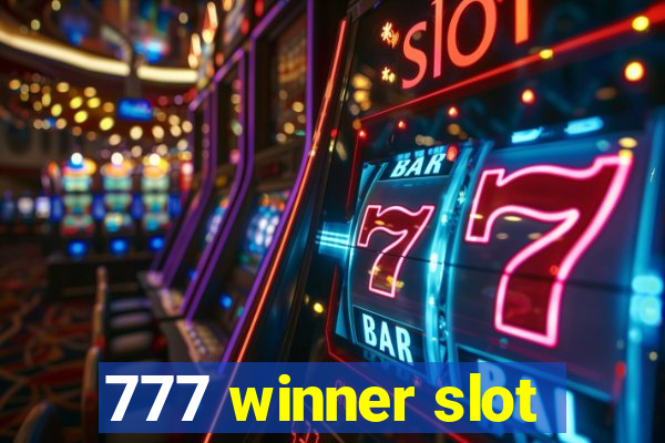 777 winner slot