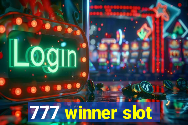 777 winner slot