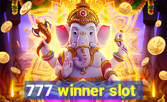 777 winner slot