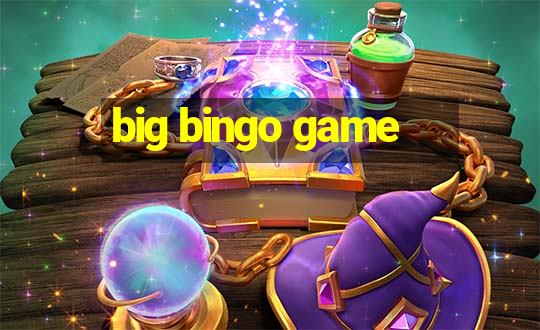 big bingo game