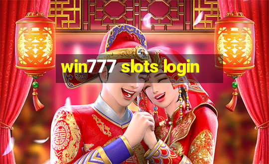 win777 slots login