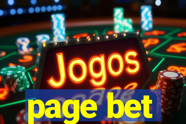 page bet