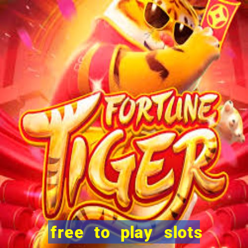 free to play slots online no download