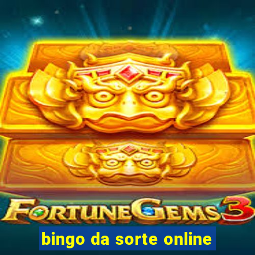 bingo da sorte online