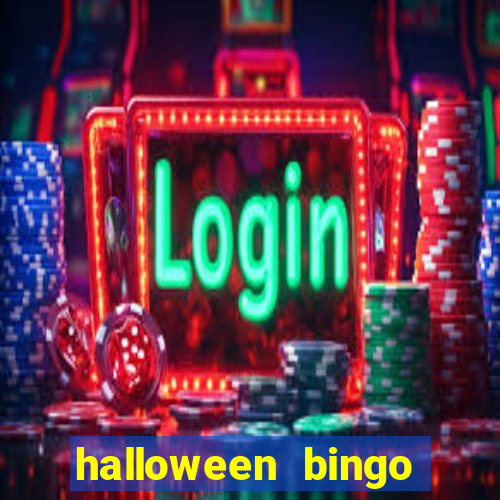 halloween bingo card maker