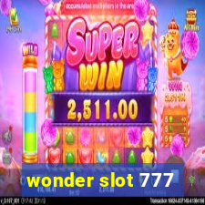 wonder slot 777