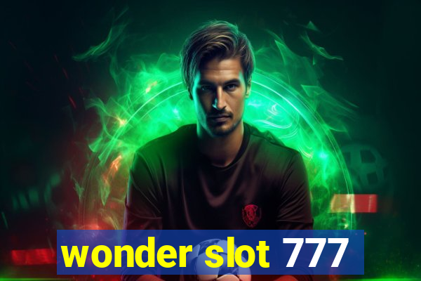 wonder slot 777