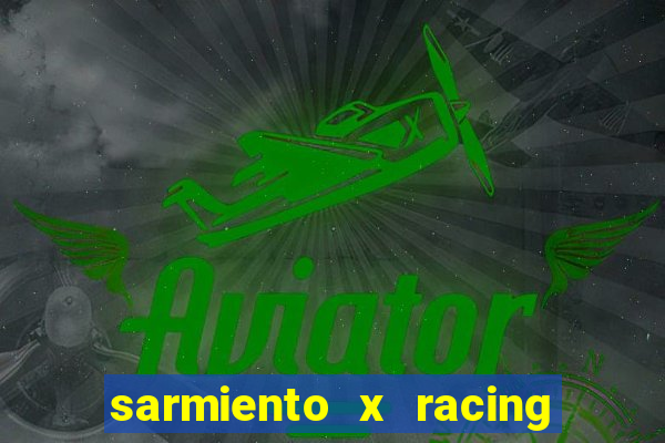 sarmiento x racing club palpite