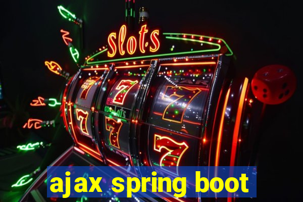 ajax spring boot