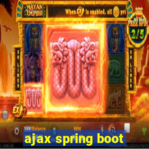 ajax spring boot