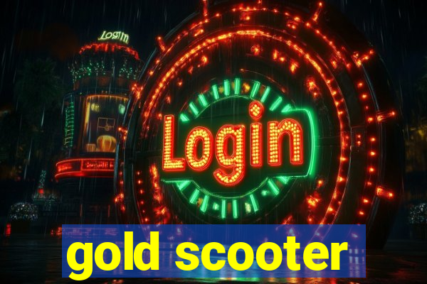 gold scooter