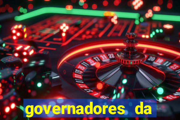 governadores da bahia por ano