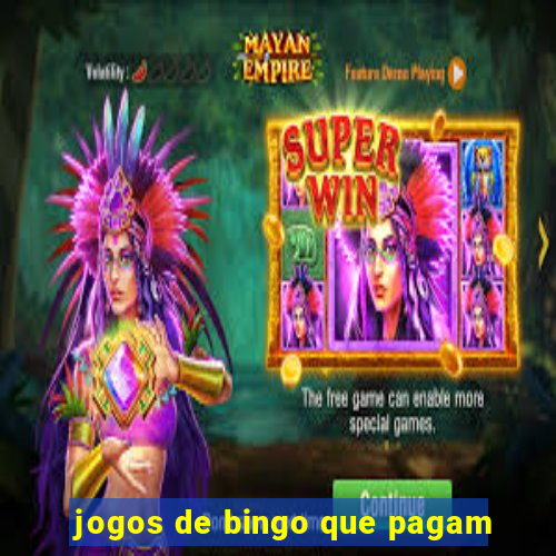 jogos de bingo que pagam